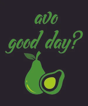 Avo Good Day Stock Illustration