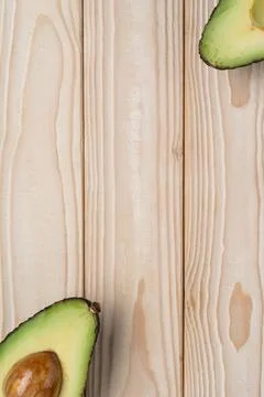 Avocado background copy space Foto stock