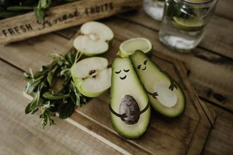 Avocado Bliss Stock Photos