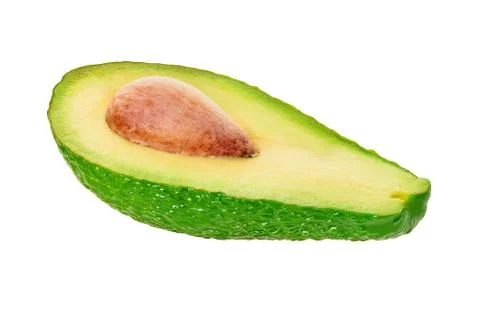 Avocado with clipping path Stock Photos