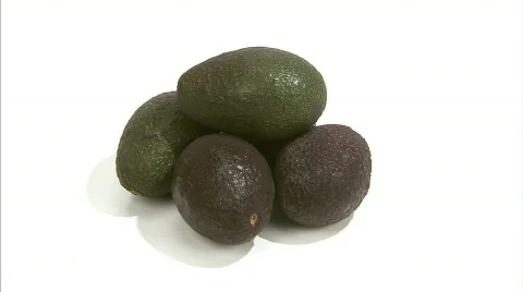 Avocado cut spin pull out Stock Footage 630511