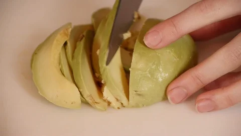 Avocado cutting Stock Footage 89662866