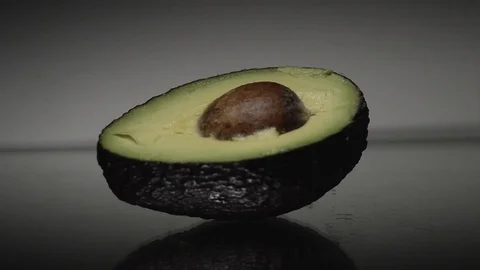 Avocado focus pull, Avocado, White, Fresh, Ripe, Health, Exotic, Stock Footage 87796957
