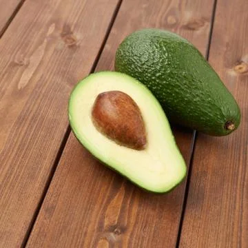 Avocado fruit composition Stock Photos