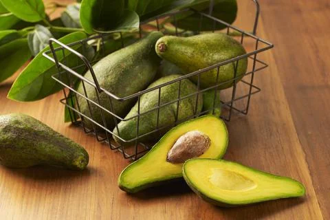 Avocado fruit Stock Photos