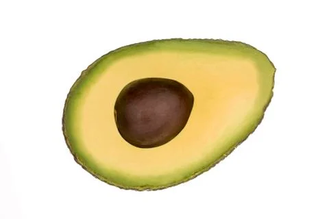 Avocado halve Stock Photos