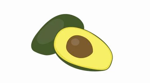 Avocado Illustrazione stock