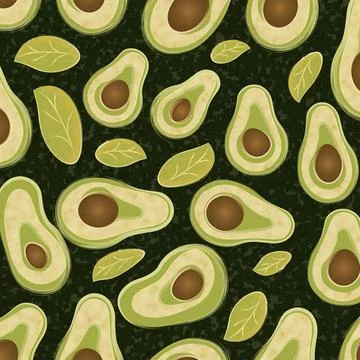 Avocado Stock Illustration