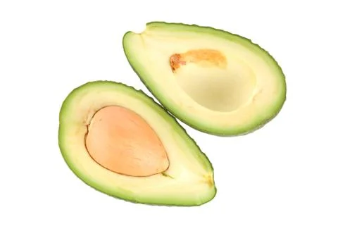 Avocado isolated Stock Photos