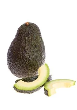 Avocado isolated Stock Photos