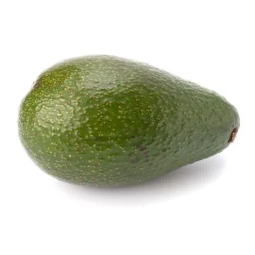 Avocado isolated on white background Stock Photos
