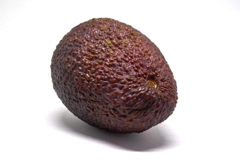 Avocado isolated on a white background Stock Photos