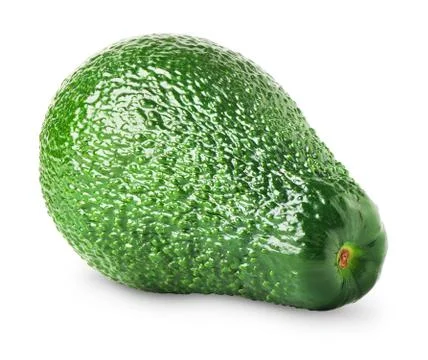 Avocado isolated on white background Stock Photos