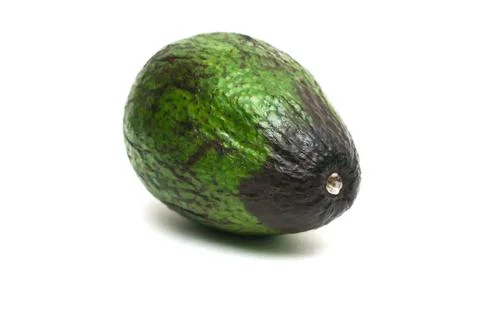 Avocado isolated on white background Stock Photos