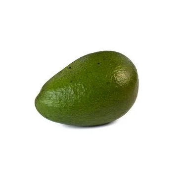 Avocado isolated on white background. Stock Photos