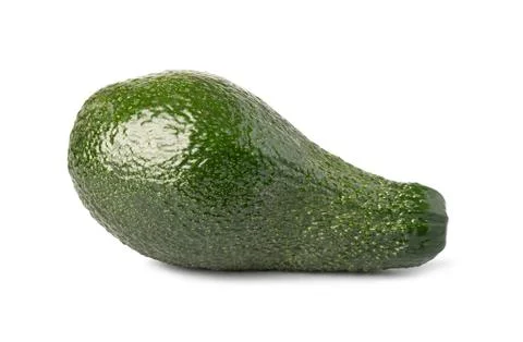 Avocado isolated on white Stock Photos