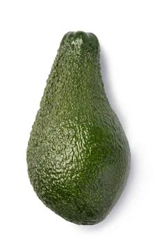 Avocado isolated on white Stock Photos