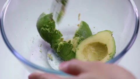 Avocado mash 스톡 동영상 281094904