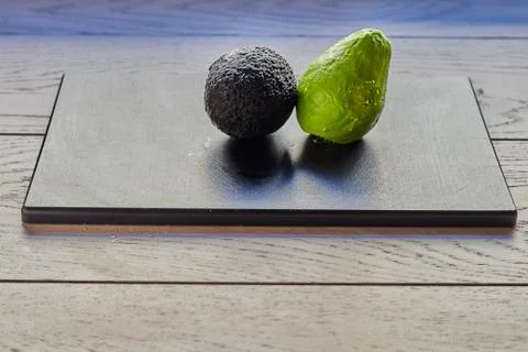 Avocado over table Stock Photos