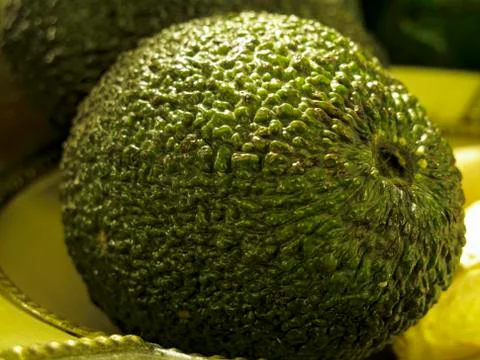 An avocado 库存照片