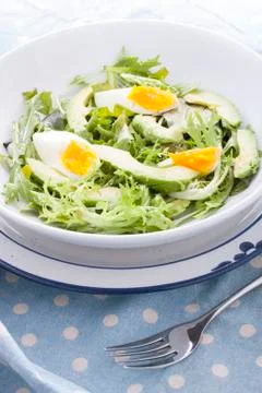 Avocado salad Stock Photos