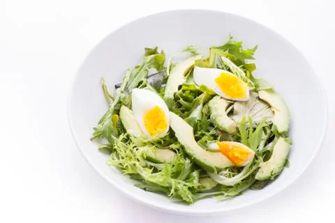 Avocado salad Stock Photos