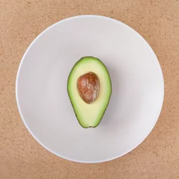 Avocado seed Stock Photos