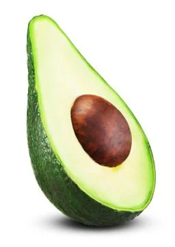 Avocado slice Stock Photos