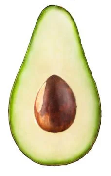 Avocado slice Stock Photos