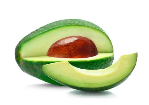 Avocado slice Foto stock
