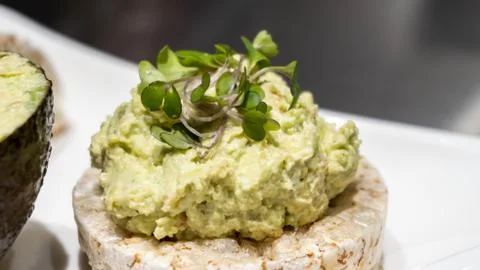 Avocado Smash on Toast Stock Photos
