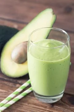 Avocado Smoothie Stock Photos