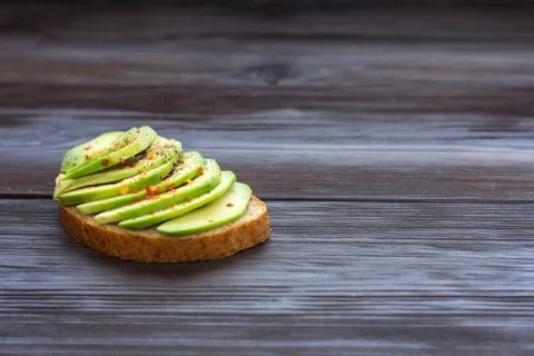 Avocado toast Stock Photos