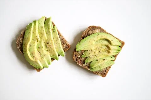 Avocado toast Stock Photos