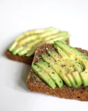 Avocado toast Stock Photos