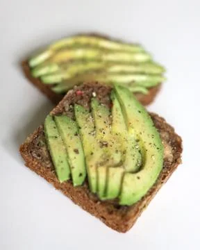 Avocado toast Stock Photos