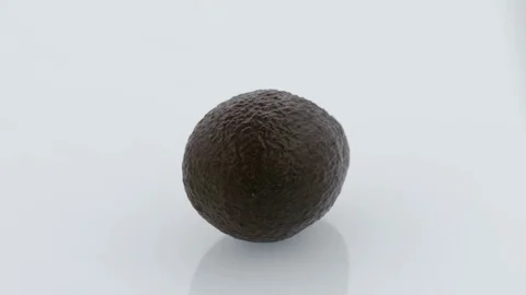 Avocado on Turntable Stock Footage 75707252
