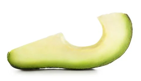 Avocado on white background Stock Photos