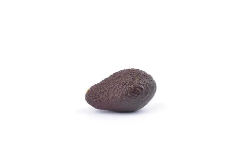 Avocado on a white background. Stock Photos