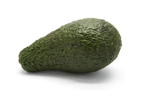 Avocado on white background Stock Photos