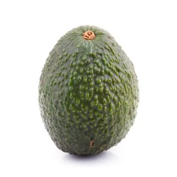 Avocado on white background Stock Photos