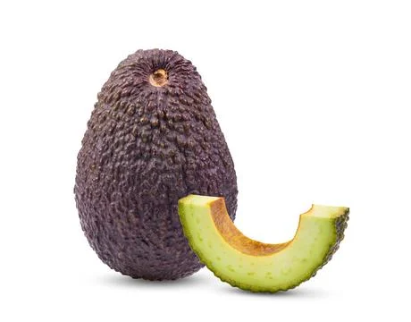 Avocado on white background Stock Photos