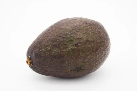 Avocado on white background Stock Photos