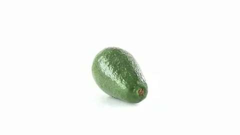 Avocado as whole Stock Footage 98578653