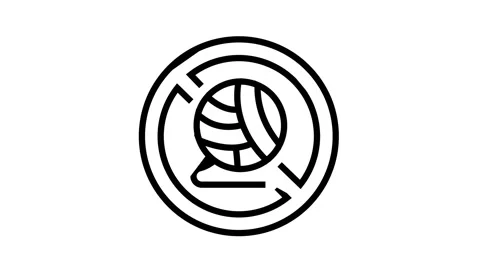 Avoid allergens dry skin line icon animation Stock Footage 164584752