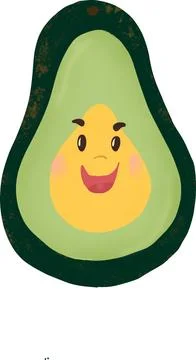 Avokado Illustrazione stock