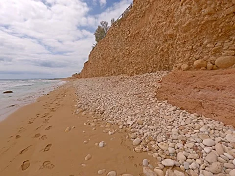 Avola's beach, Sicily Stock Footage 152105336