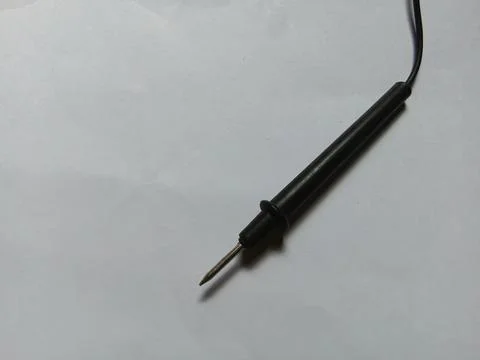 Avometer cable, on paper background. Foto stock