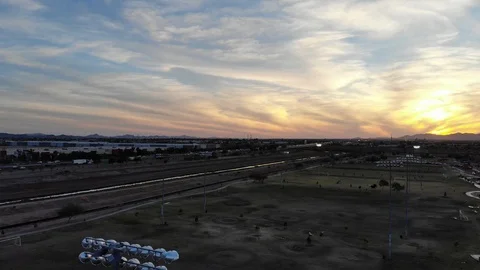Avondale Sunset Soccer 2 Stock Footage 88887136