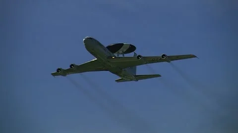 AWACS pass Stock-Footage 56206638